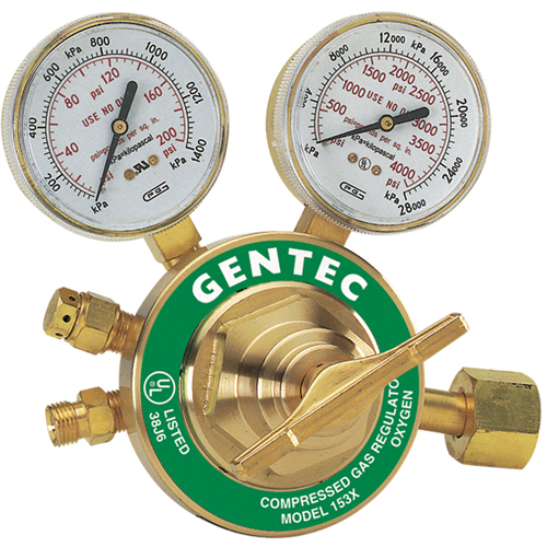 153 Series - Single Stage Regulators, Acetylene, CGA510 Inlet Cintas