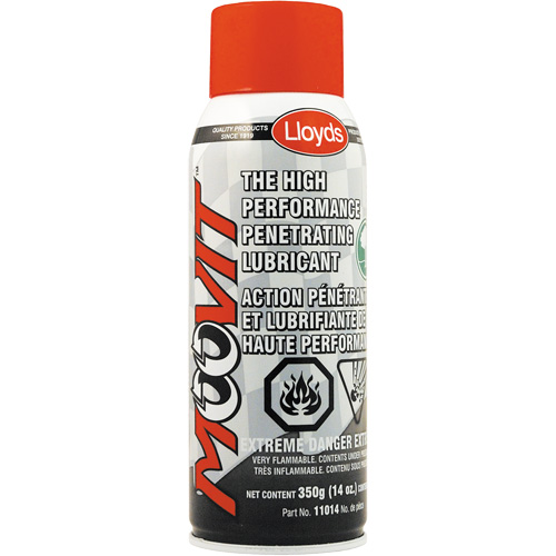 Lubrifiant haute performance Moovit, Canette a&eacute;rosol, 350 g Cintas
