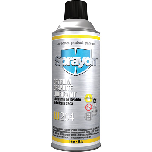 LU204 Dry Film Graphite Lubricant, Aerosol Can Cintas