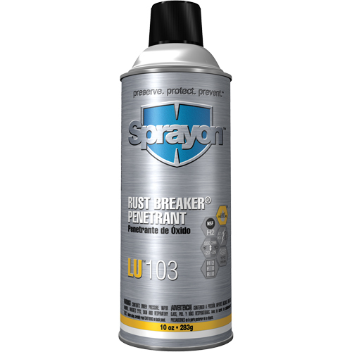 P&eacute;n&eacute;trant Rust Breaker LU103, Canette a&eacute;rosol, 16 oz Cintas