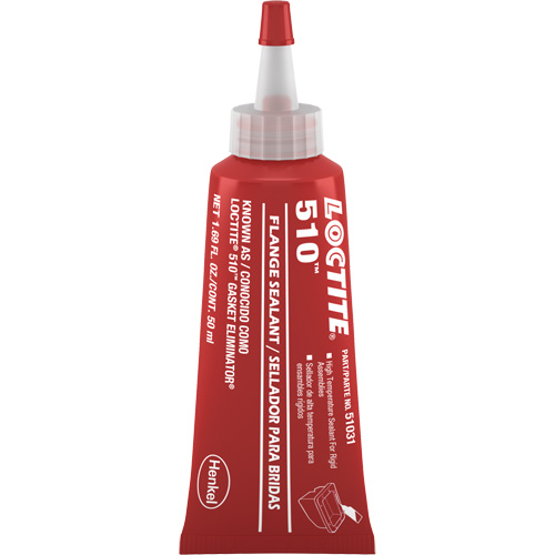 510 High Temperature Flange Sealant, Tube, Pink Cintas
