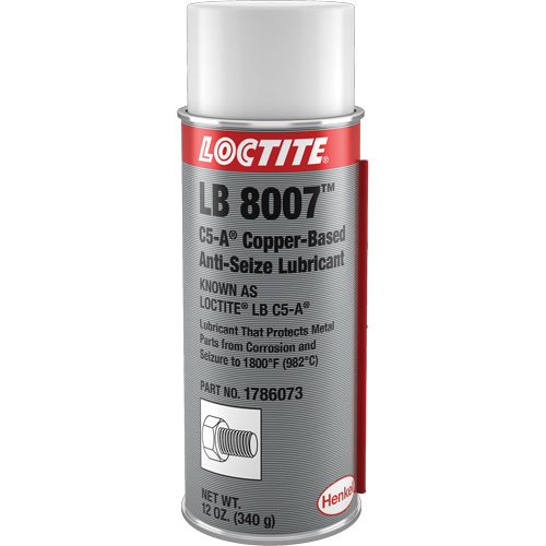 Antigrippant &agrave; base de cuivre LB 8007, 340 g, Canette a&eacute;rosol, 1800°F (982°C) Temp&eacute;rature max. Cintas