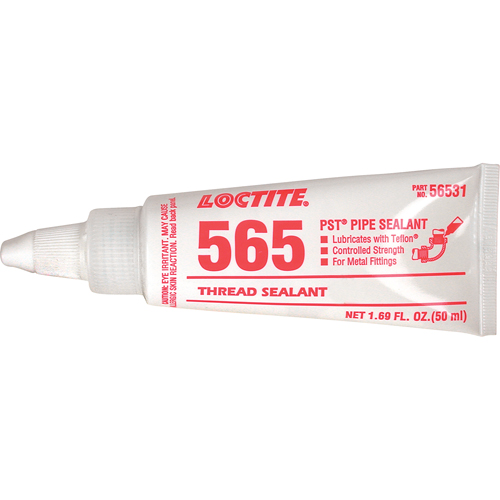 Thread Sealant 565 PST Controlled Strength, Tube, 50 ml, -54° C - 149° C/-65° F - 300° F Cintas