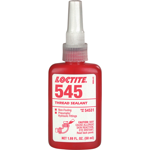 Scellant &agrave; filets 545 hydraulique/pneumatique, Bouteille, 50 ml, -54° C - 149° C/-65° F - 300° F Cintas