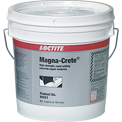 Produit de r&eacute;paration du b&eacute;ton Magna-Crete Fixmaster, Trousse, Gris Cintas
