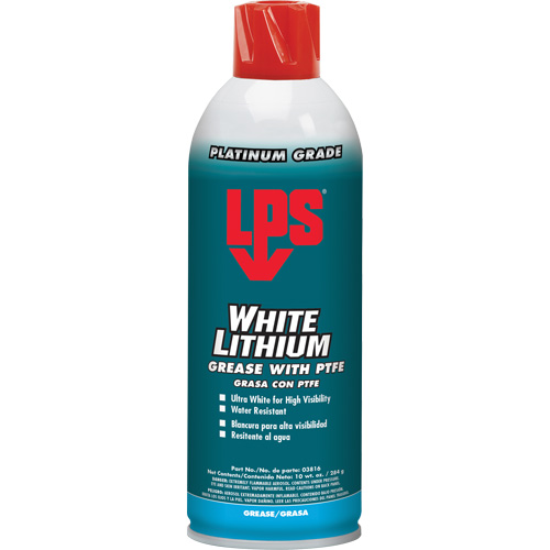 Graisse de Lithium blanche a/PTFE, Canette a&eacute;rosol Cintas