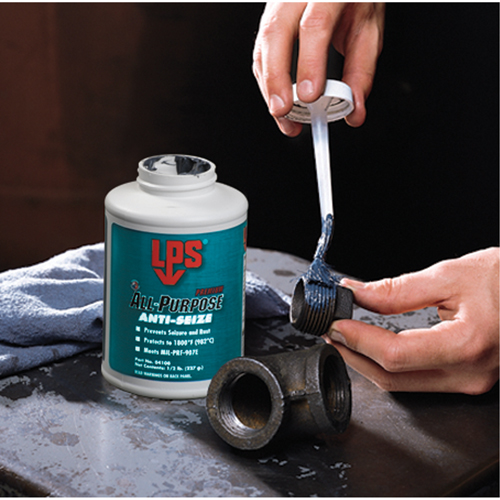 All-Purpose Anti-Seize, 1/2 lbs., Bottle, 1800°F (982°C) Max. Temp Cintas