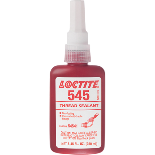 Scellant &agrave; filets 545 hydraulique/pneumatique, Bouteille, 250 ml, -54° C - 121° C/-65° F - 250° F Cintas