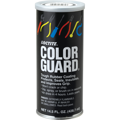 Rev&ecirc;tement de caoutchouc robuste Color Guard, Rouge, 14,5 oz liq., Canette Cintas