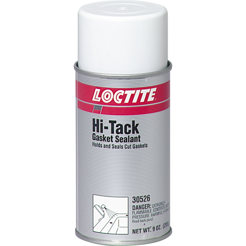 Hi-Tack Gasket Sealant, Aerosol Can, Red Cintas