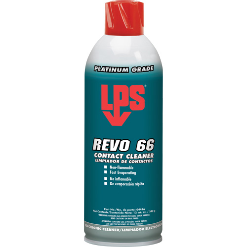 Revo 66&reg; Contact Cleaner, Aerosol Can Cintas