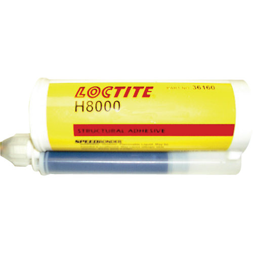 Adh&eacute;sif structural Speedbonder H8000, Deux composants, Cartouche double, 50 g, Vert Cintas