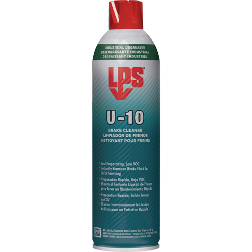 Nettoyant pour freins U-10, Canette a&eacute;rosol Cintas