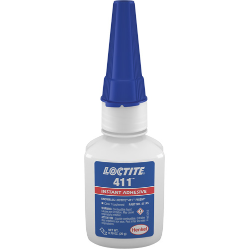 Prism 411 renforc&eacute;, Transparent, Bouteille, 20 g Cintas
