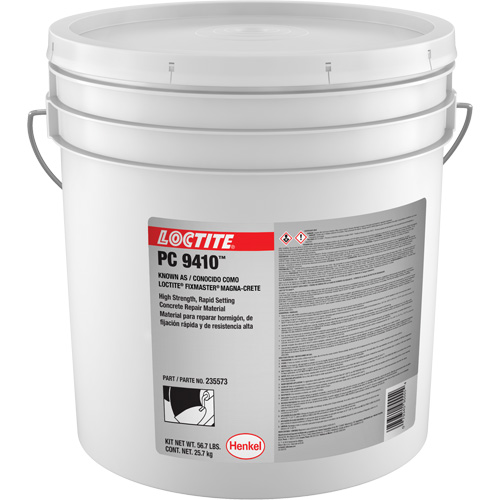 Produit de r&eacute;paration du b&eacute;ton Magna-Crete Fixmaster, Trousse, Gris Cintas