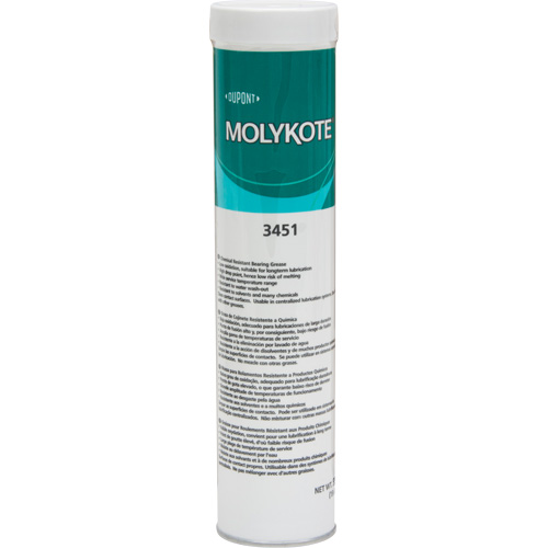 Graisse de roulement Molykote 3451, 550 g, Cartouche Cintas