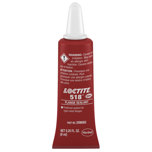 518 Flange Sealant, Tube, Red Cintas