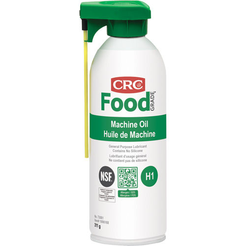 Food Plant Machine Oil, 312 g, Aerosol Can Cintas
