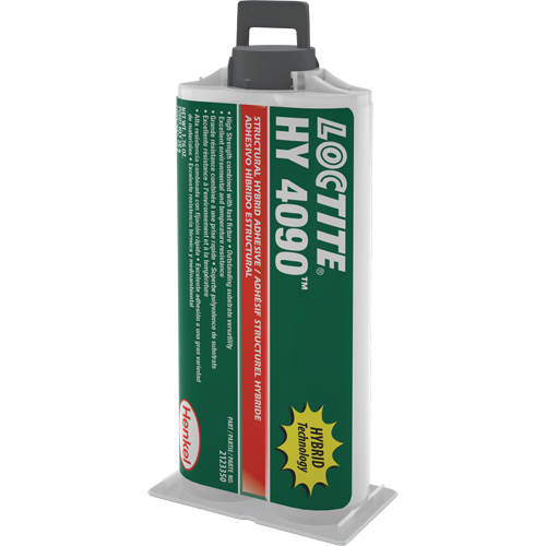 Adh&eacute;sif hybride pour r&eacute;parations structurales HY 4090, Deux composants, Cartouche double, 50 g, Blanc cass&eacute; Cintas