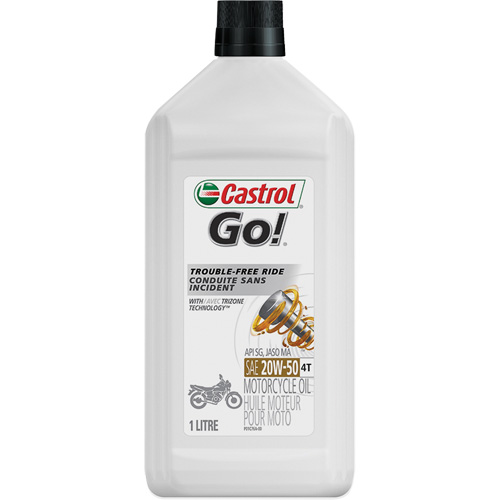 Huile pour motocyclette Grand Prix 4T 20W50, 1 L, Bouteille Cintas