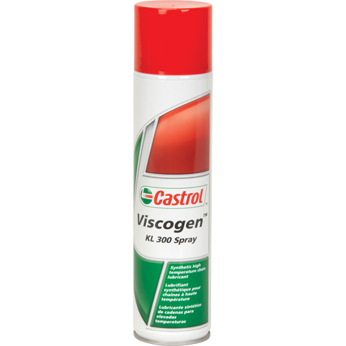 Lubrifiant synth&eacute;tique haute temp&eacute;rature pour chaîne KL Viscogen, Canette a&eacute;rosol Cintas
