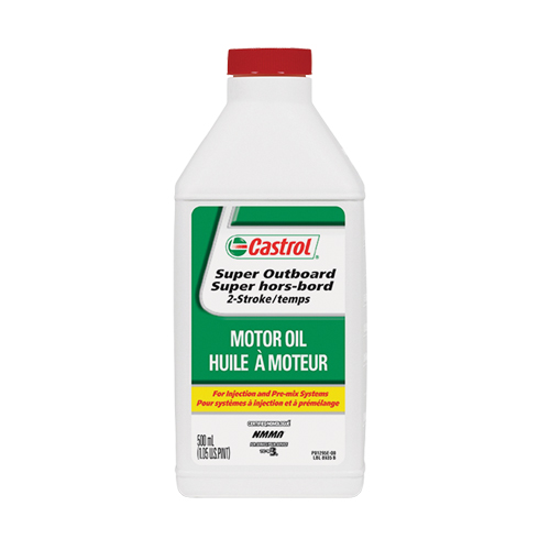 Huile pour moteur hors-bord 2 temps, 500 ml, Bouteille Cintas