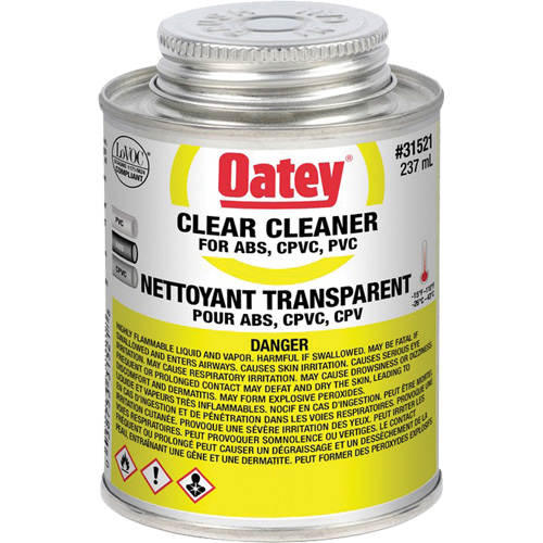 Nettoyant transparent pour tuyau, 250 ml, Bouteille Cintas