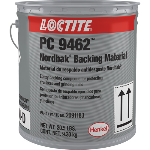 Mat&eacute;riau de support PC 9462 Nordbak, 20,5 lb, &eacute;poxyde, Deux composants, Vert/Gris Cintas
