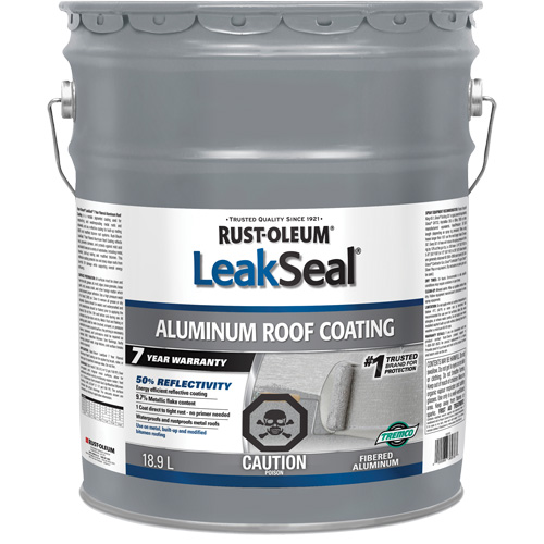 Rev&ecirc;tement de toit en aluminium 7 ans LeakSeal Cintas