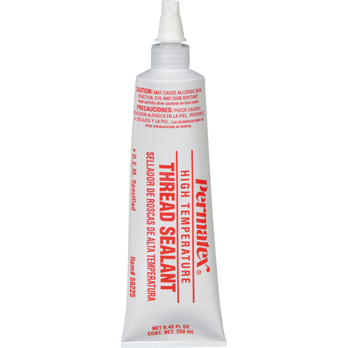 High Temperature Thread Sealant, Tube, 250 ml, -54° C - 204° C/-65° F - 400° F Cintas