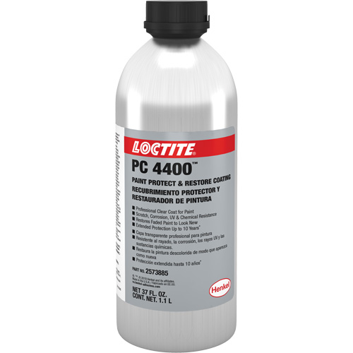 Appr&ecirc;t de protection et de restauration de la peinture PC 4400, 1,1 L, Canette a&eacute;rosol, Transparent Cintas