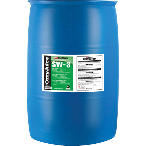 Solvant d&eacute;graissant SmartWasher OzzyJuice SW-3 pour camion, Baril Cintas