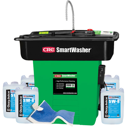 Trousse de bassin de nettoyage de pi&egrave;ces Supersink SmartWasher SW-828 Cintas