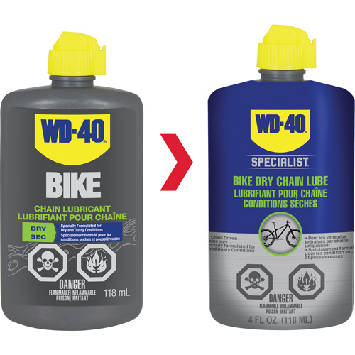 Bike Dry Chain Lubricant, Bottle Cintas