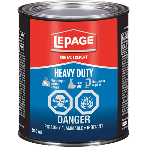 Heavy-Duty Contact Cement, Can, 946 ml, Amber Cintas