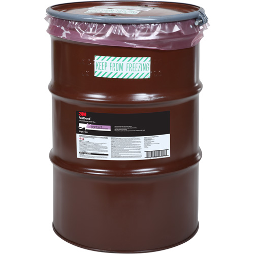 Colle contact Fastbond, Baril, 50 gal., Blanc cass&eacute; Cintas