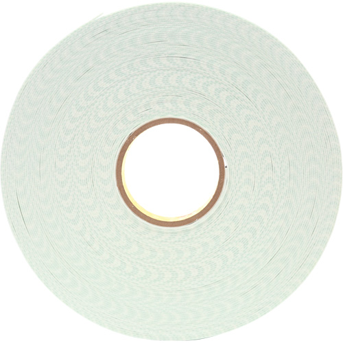 Ruban double face en mousse d'ur&eacute;thane, 33 m (108') lo x 25,4 mm (1") la, 62,5 mils, Ur&eacute;thane Cintas
