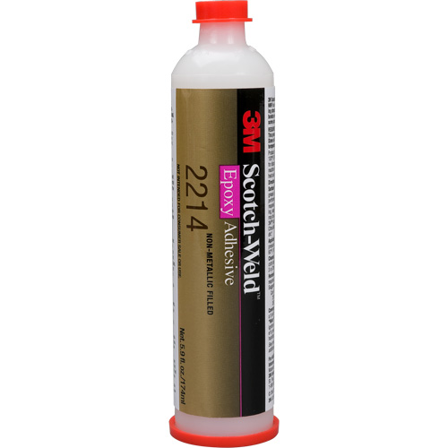 Adh&eacute;sif Scotch-Weld, 6 oz liq., Cartouche, Un composant, Blanc cass&eacute; Cintas