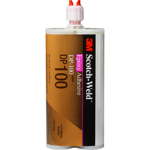 Adh&eacute;sif Scotch-Weld, 400 ml, Cartouche, Deux composants, Transparent Cintas