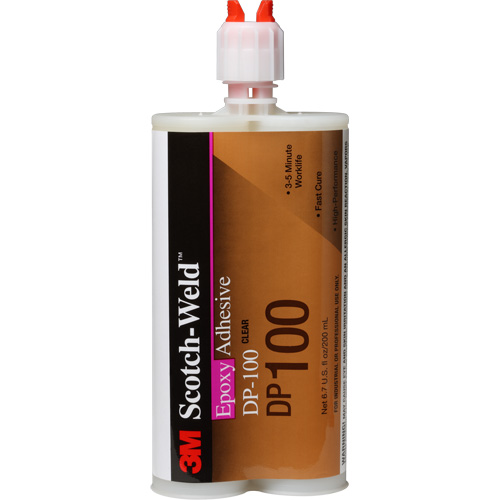 Scotch-Weld Adhesive, 200 ml, Cartridge, Two-Part, Translucent Cintas