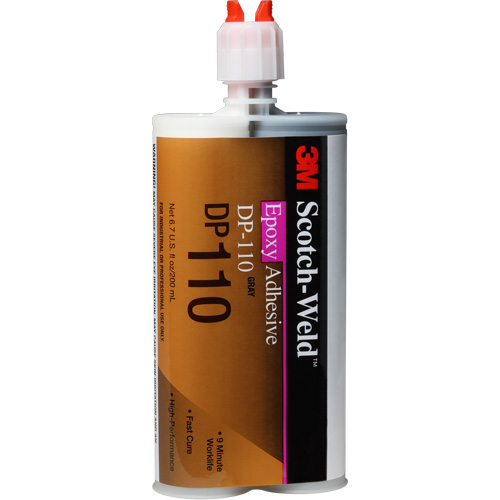 Scotch-Weld Adhesive, 200 ml, Cartridge, Two-Part, Grey Cintas