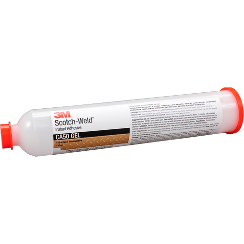 Gel adh&eacute;sif instantan&eacute; CA50 Scotch-Weld, Transparent, Tube, 200 g Cintas