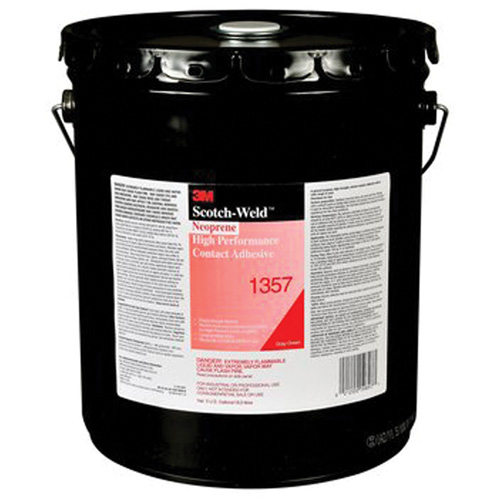 Colle contact haute performance &agrave; base de n&eacute;opr&egrave;ne, Baril, 5 gal., Vert Cintas