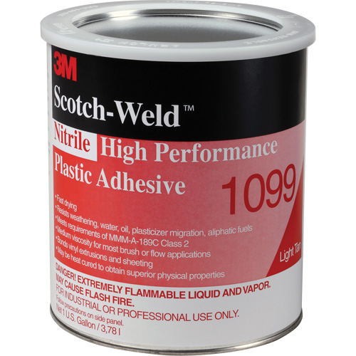 Plastic Adhesive, 1 gal., Can, Lavender Cintas