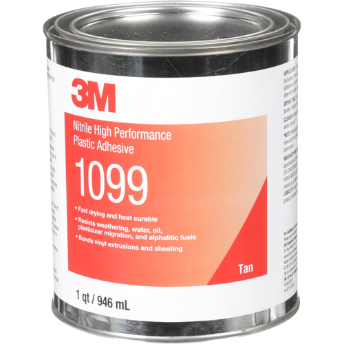 Plastic Adhesive, 946 ml, Can, Tan Cintas