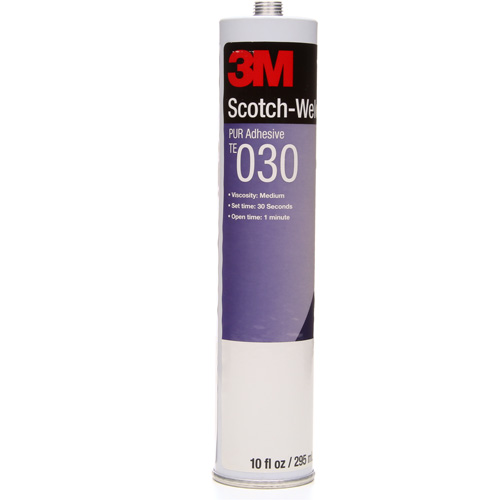 Scotch-Weld PUR Adhesive, 10 oz., Cartridge, Clear Cintas