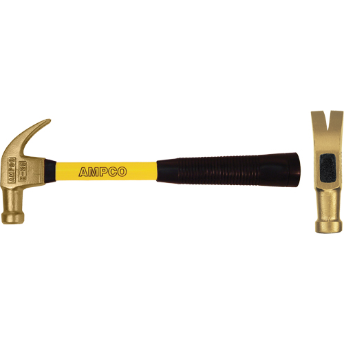Curved-Claw Nail Hammer, 0.75 lbs. Head Weight, 14" L Cintas