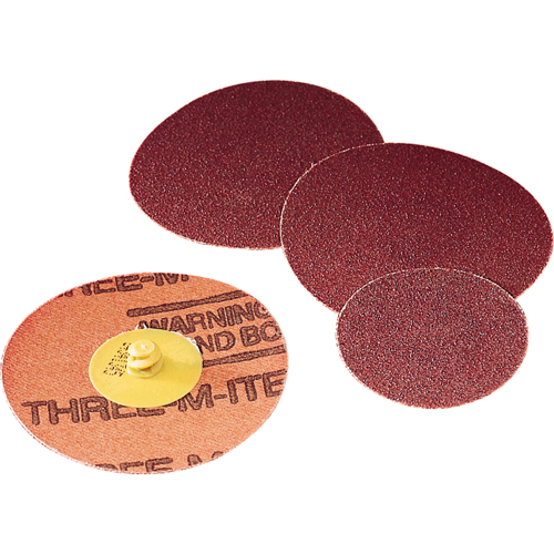 Disques 361F - Roloc, 2" dia., Grain 36, Oxyde d'aluminium Cintas