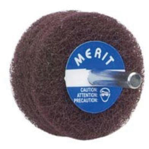 Disques non tiss&eacute;s Abrasotex, 3" dia. x 1" la, Arbre 1/4", Oxyde d'aluminium Cintas