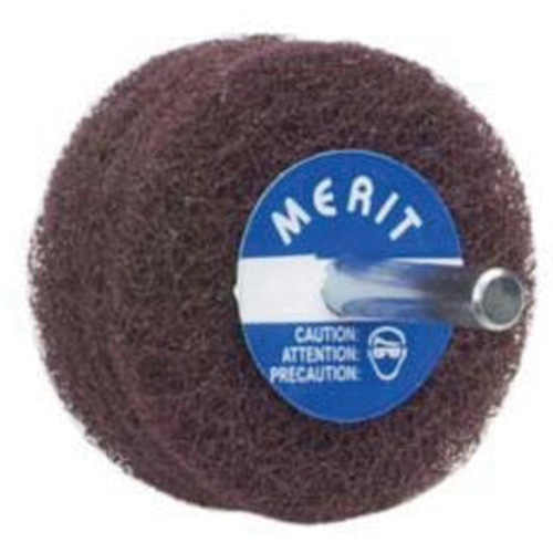 Disques non tiss&eacute;s Abrasotex, 3" dia. x 1" la, Arbre 1/4", Oxyde d'aluminium Cintas
